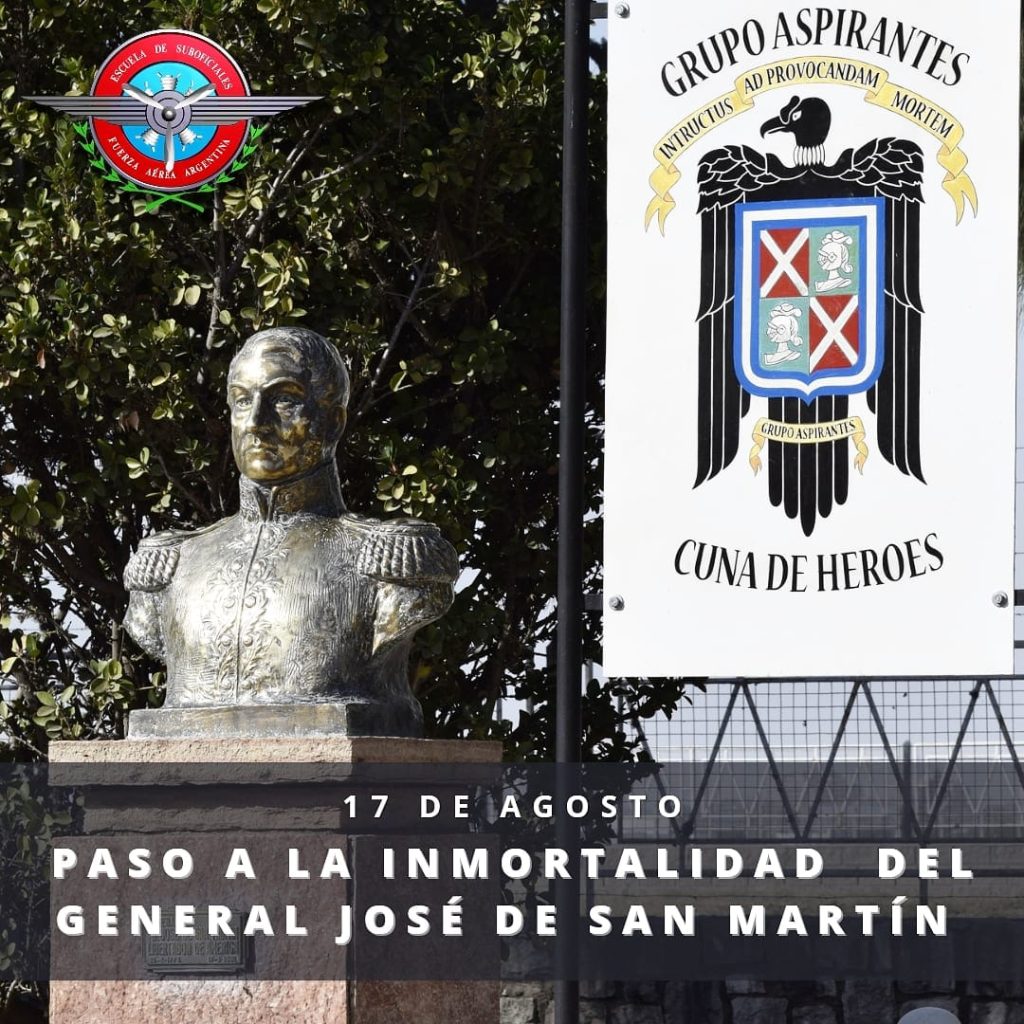 17 de agosto - Paso a la inmortalidad del General San Martín
