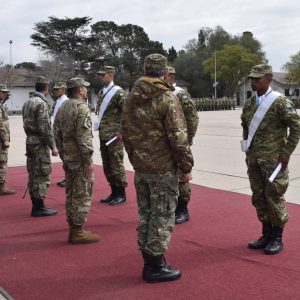Ceremonia de ascenso de Dragoneantes