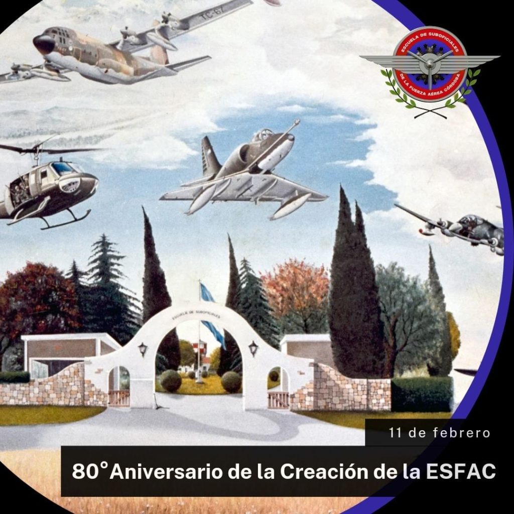 80 aniversario de la creación de la escuela de suboficiales de la fuerza aerea 01