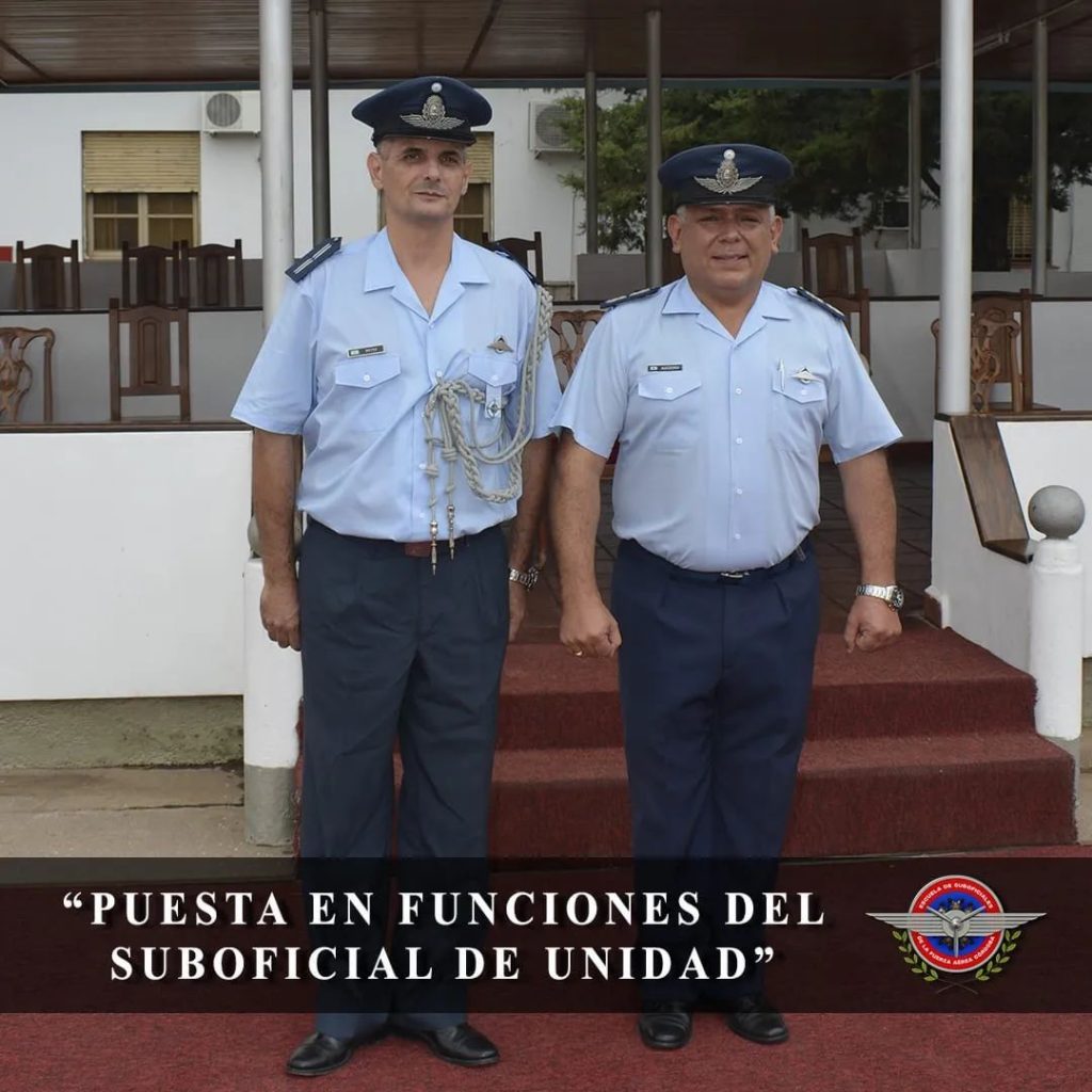 ceremonia de puesta en funciones del suboficial de unidad 01