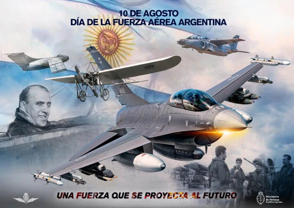 En este nuevo aniversario del Día de la Fuerza Aérea Argentina celebramos con orgullo la evoluc