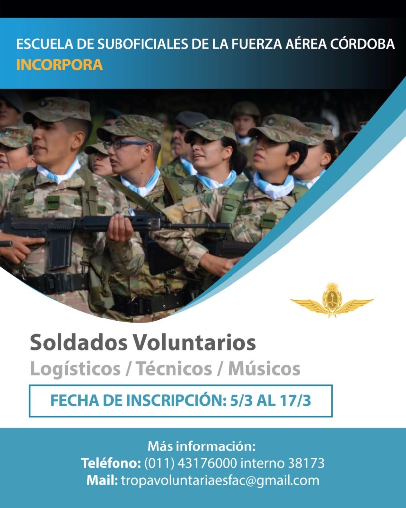 Incorporación soldados - ESFAC 01
