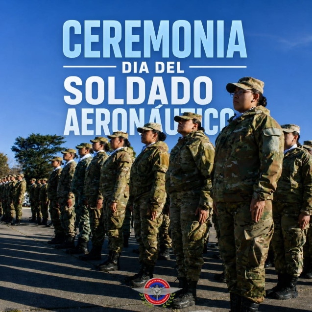 Ceremonia Día del Soldado Aeronáutico 01